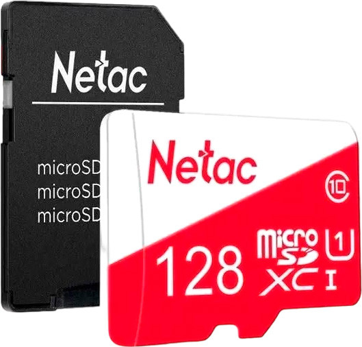 Изображение товара Карта памяти Netac MicroSDXC P500 ECO 128GB (NT02P500ECO-128G-R)