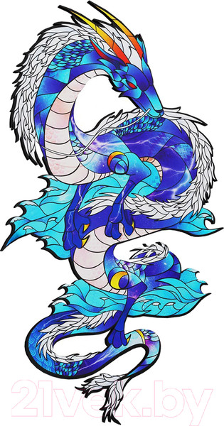 Изображение товара Пазл Sima-Land Spectral Dragon / 9375730 (134эл)