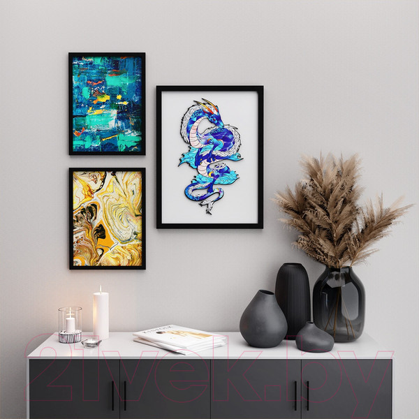 Изображение товара Пазл Sima-Land Spectral Dragon / 9375730 (134эл)