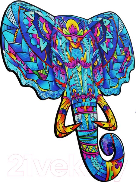 Изображение товара Пазл Sima-Land Timeless Elephant / 9375731 (183эл)