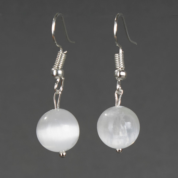 Изображение товара Серьги Wolves Элитный Селенит 40982 №2