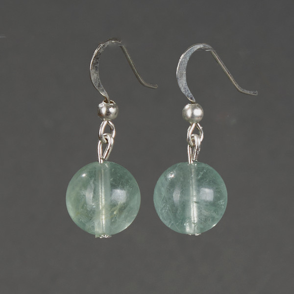 Изображение товара Серьги Wolves Элитный Флюорит 40993 №1