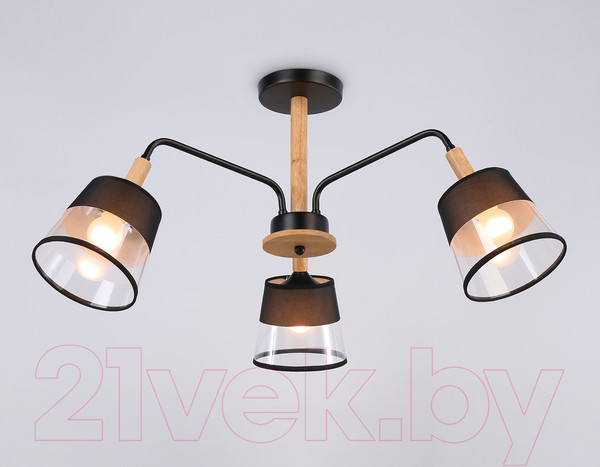 Изображение товара Люстра Ambrella TR4740/3 BK/LW