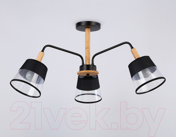 Изображение товара Люстра Ambrella TR4740/3 BK/LW