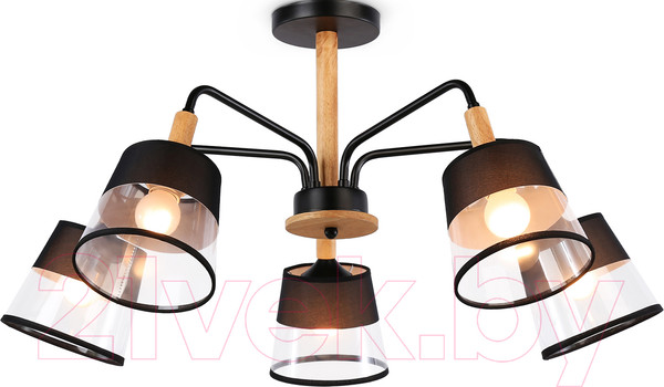 Изображение товара Люстра Ambrella TR4741/5 BK/LW