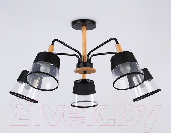 Изображение товара Люстра Ambrella TR4741/5 BK/LW