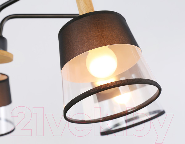 Изображение товара Люстра Ambrella TR4741/5 BK/LW