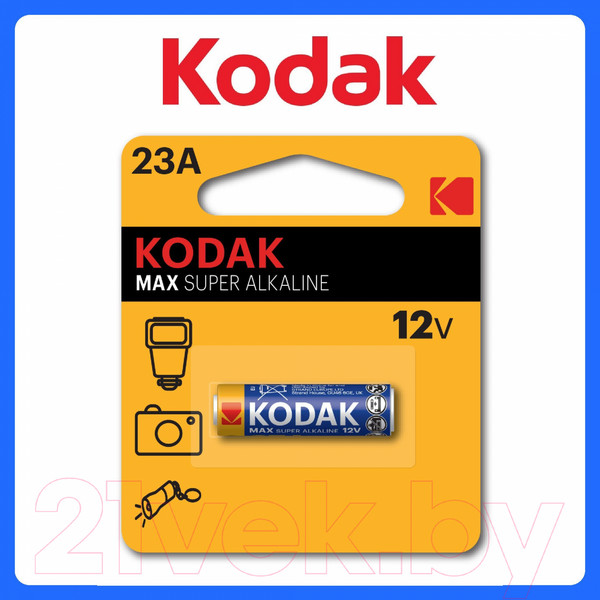 Изображение товара Батарейка Kodak 23A-1BL / Б0017778
