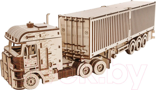 Изображение товара Прицеп игрушечный EWA Контейнеровоз