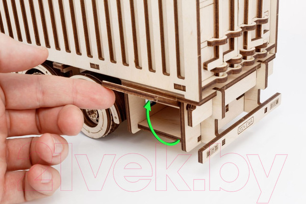 Изображение товара Прицеп игрушечный EWA Контейнеровоз