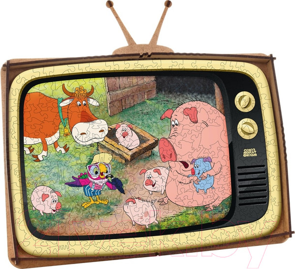 Изображение товара Пазл EWA Mini Союзмультфильм. Возвращение блудного попугая