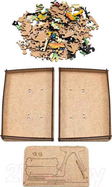 Изображение товара Пазл EWA Mini Союзмультфильм. Возвращение блудного попугая