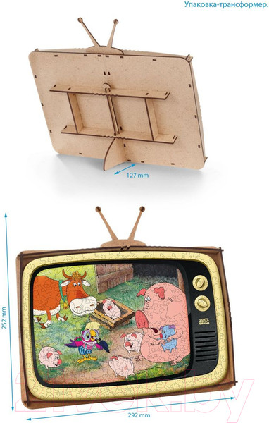 Изображение товара Пазл EWA Mini Союзмультфильм. Возвращение блудного попугая