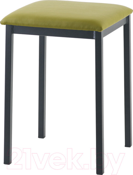 Изображение товара Табурет AMC Comfort 7 Г К1.11 (кожзам оливковый/черный)