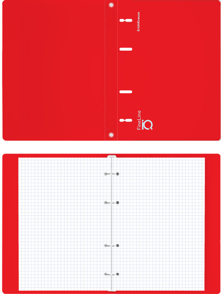 Изображение товара Тетрадь Erich Krause IQ FineLine Classic / 60861 (100л, красный)