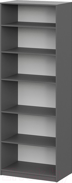 Изображение товара Комплект полок для корпусной мебели Mio Tesoro ШК 5 800/1200/1600 (2шт, графит серый)