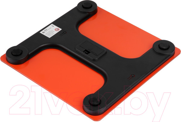 Изображение товара Напольные весы электронные LuazON Home LVE-006 / 10156516 (оранжевый)