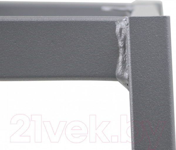 Изображение товара Табурет AMC Comfort 7 Г К5.5 (кожзам графит/серебристый)