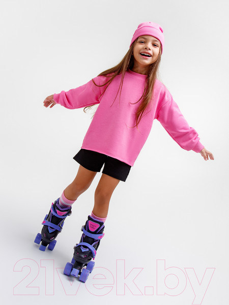 Изображение товара Роликовые коньки Amarobaby Dream / AB23-35DR/092206-30 (р.30-33, черный/фиолетовый/розовый)