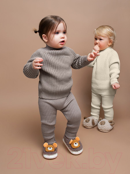 Изображение товара Джемпер для малышей Amarobaby Warm / AB-OD23-W26/12-68 (р.68, коричневый)