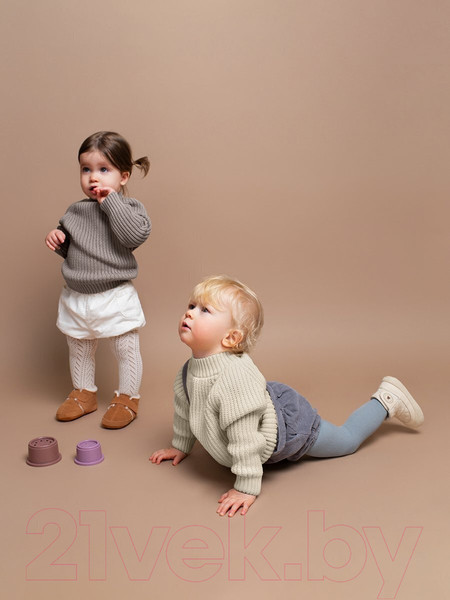 Изображение товара Джемпер для малышей Amarobaby Warm / AB-OD23-W26/12-68 (р.68, коричневый)