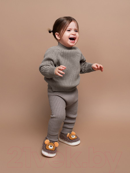 Изображение товара Джемпер для малышей Amarobaby Warm / AB-OD23-W26/12-68 (р.68, коричневый)