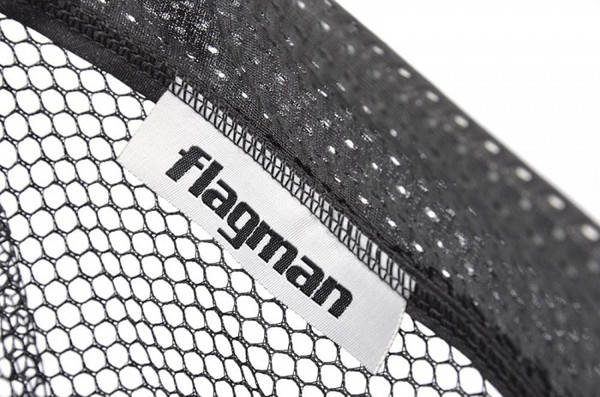 Изображение товара Подсачек Flagman Fishing Landing Net Sandwich Mesh 60x60 Head 1.80м 2 секции / ZX606018