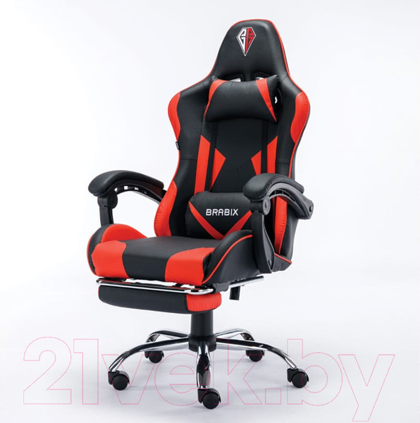 Изображение товара Кресло геймерское Brabix Dexter Gm-135 / 532799 (черный/красный)