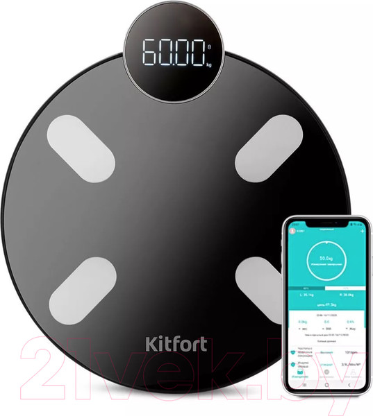 Изображение товара Напольные весы электронные Kitfort KT-815
