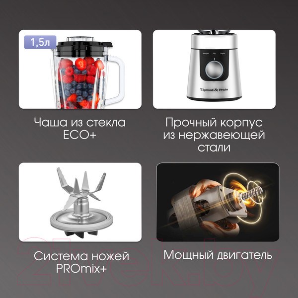 Изображение товара Блендер стационарный Zigmund & Shtain BS-447 D