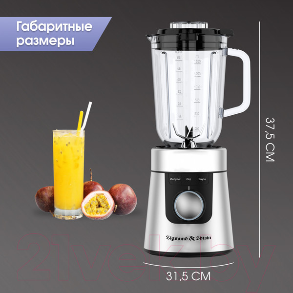 Изображение товара Блендер стационарный Zigmund & Shtain BS-447 D