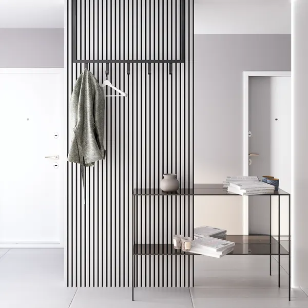 Изображение товара Реечная панель STELLA МДФ Comfort Standart Акустическая Белый (2780х600х9мм)