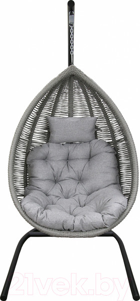 Изображение товара Кресло подвесное Garden Story Ибица / D2709 (черный/серый)