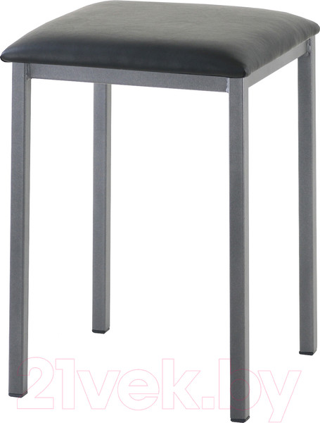 Изображение товара Табурет AMC Comfort 7 Г К4.1 (кожзам черный/графит)
