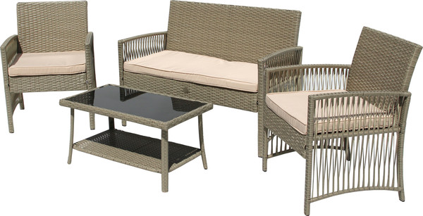 Изображение товара Комплект садовой мебели Garden Story Лондон / GS9026 (серый)