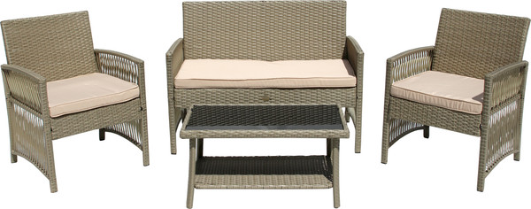 Изображение товара Комплект садовой мебели Garden Story Лондон / GS9026 (серый)