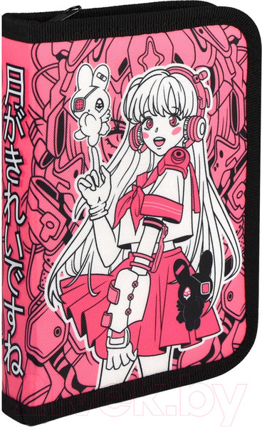 Изображение товара Пенал Феникс+ Розовая девушка / 65711