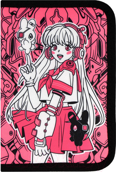 Изображение товара Пенал Феникс+ Розовая девушка / 65711