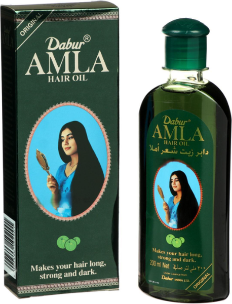 Изображение товара Масло для волос Dabur Amla Оригинал (200мл)