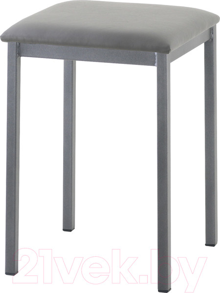 Изображение товара Табурет AMC Comfort 7 Г К4.5 (кожзам графит/графит)