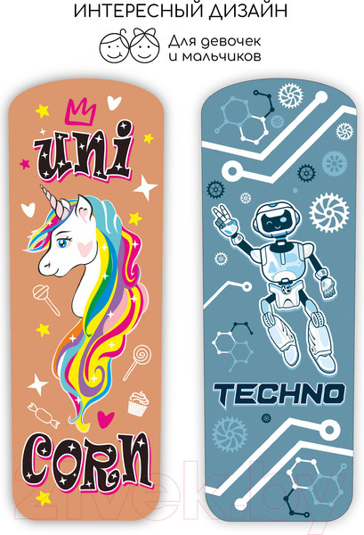 Изображение товара Самокат детский Amarobaby Art / AB23-27ART/20 (синий)