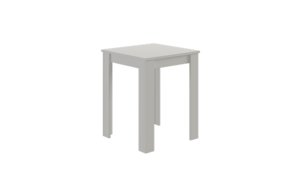 Изображение товара Обеденный стол Genesis Мебель 60x60x76 (белый)