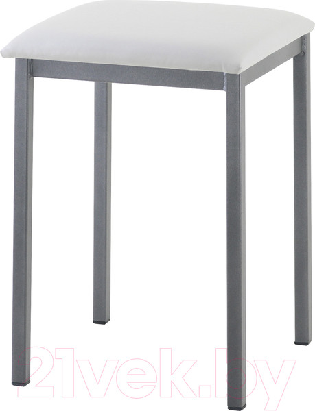 Изображение товара Табурет AMC Comfort 7 Г К4.6 (кожзам серый/графит)