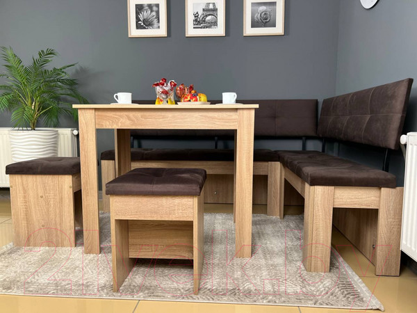 Изображение товара Табурет Genesis Мебель дуб сонома/Bora 01