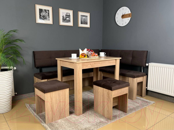 Изображение товара Табурет Genesis Мебель дуб сонома/Bora 01