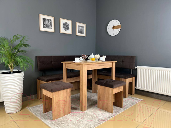 Изображение товара Табурет Genesis Мебель Дуб золотой/Bora 01