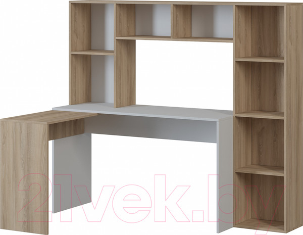 Изображение товара Письменный стол Genesis Мебель дуб сонома/белый