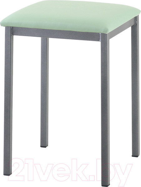 Изображение товара Табурет AMC Comfort 7 Г К4.10 (кожзам мятный/графит)