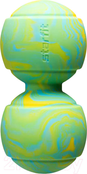 Изображение товара Массажный мяч Starfit RB-107 (голубой/оранжевый)