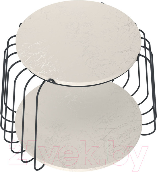 Изображение товара Журнальный столик Sheffilton SHT-CT70 (харро/антрацит МДФ/металл)